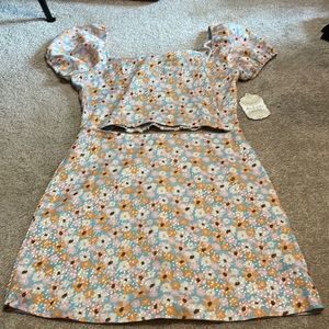 Altar’D State floral 2 piece